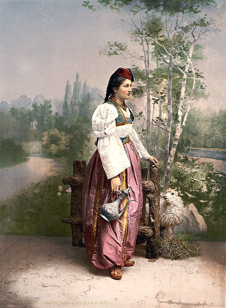 Devojka iz Sarajeva s kraja XIX veka