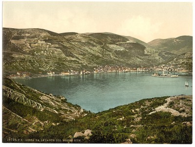 Ostrvo Vis (Lissa), Dalmacija / Austrougarska oko 1890. g.