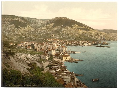 Komiža (Comisa), Vis, Dalmacija oko 1890.