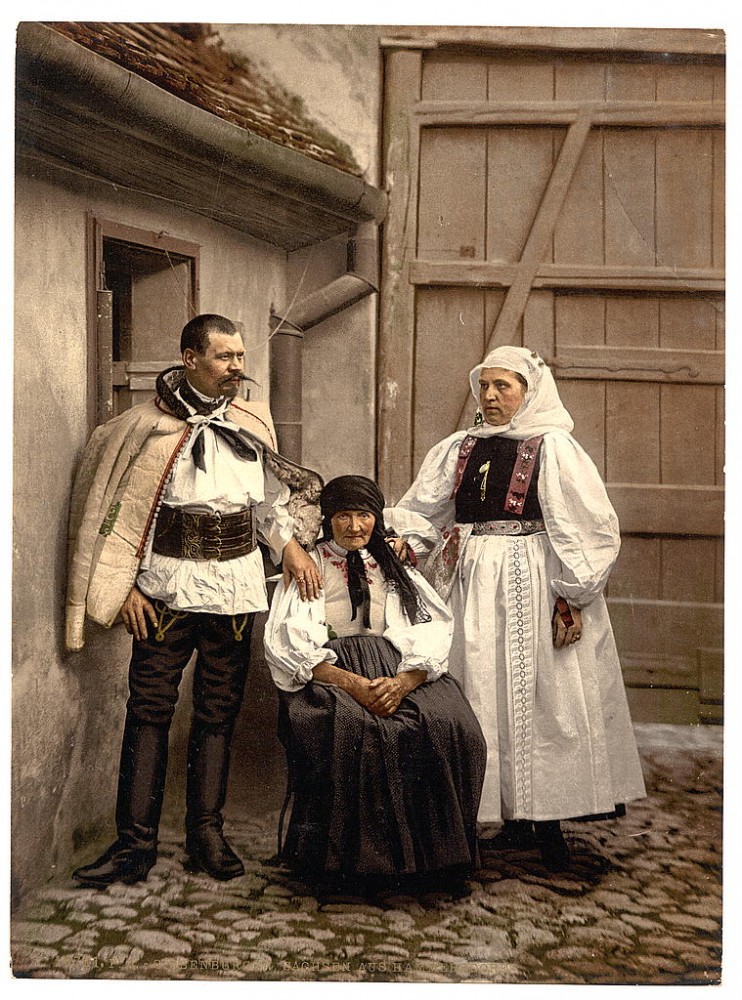Ljudi iz Transilvanije, kraj XIX veka, Sibiu, Rumunija