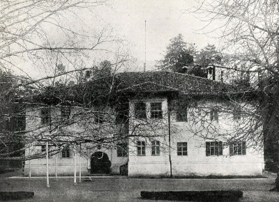 Knez Milošev konak u Topčideru, Beograd. Snimak iz 1911.