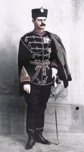 Kralj Srbije Aleksandar I Obrenović V. (restaurirana i obojena)