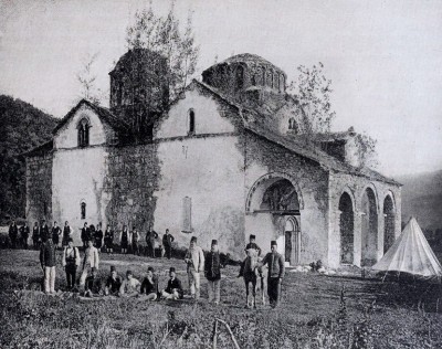 Manastir Banja kod Priboja oko 1900 g.