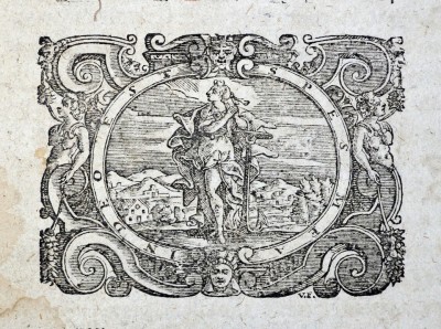 Zaštitna vinjeta štamparije Bartola Đinamija u Veneciji, XVII vek