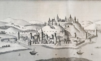 Gravira sa prikazom Beograda 1685. god. (XIX vek)