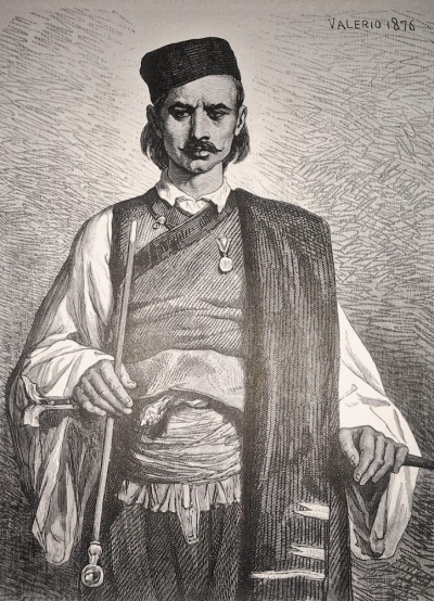 Crnogorac iz okoline Cetinja 1876. god.