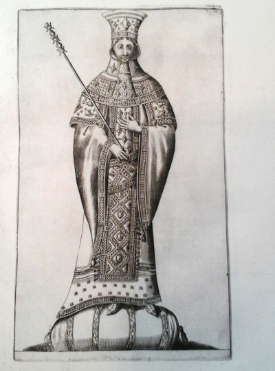 Vizantijski vladari. Gravira 2 iz knjige: De Bello Constantinopolitano et Imperatoribus. Venecija 1634. god.