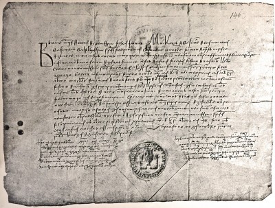 Dokument Dubrovacke republike iz 1463. godine