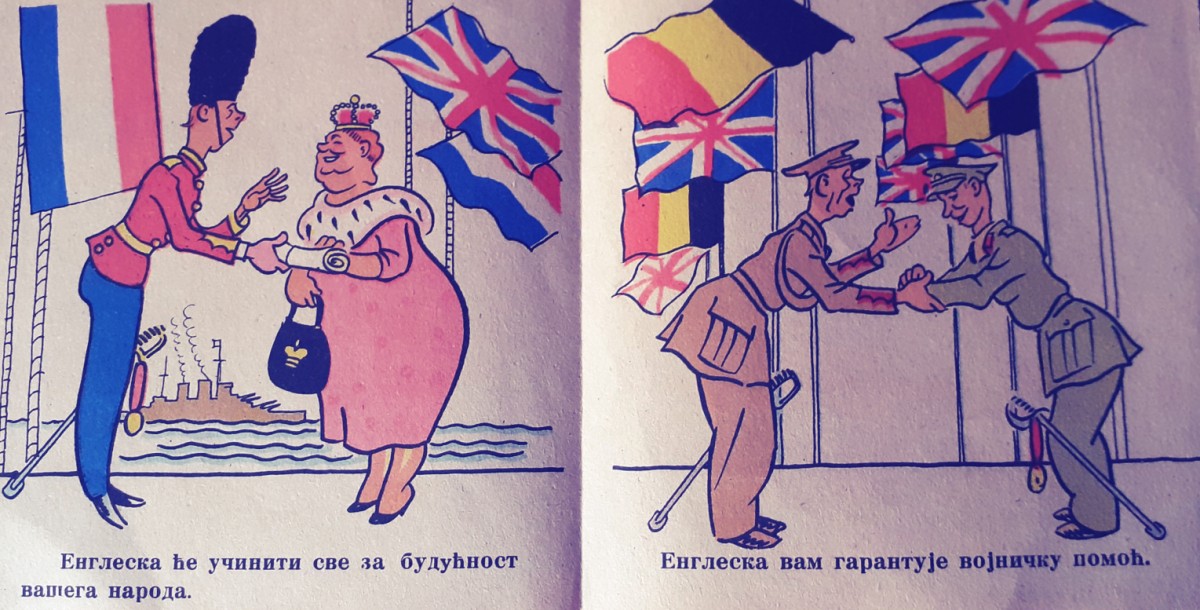 Engleska daje garancije Holandiji i Belgiji. Ratna propaganda iz Drugog svetskog rata