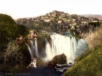 Grad Jajce, Bosna (oko 1890) HQ