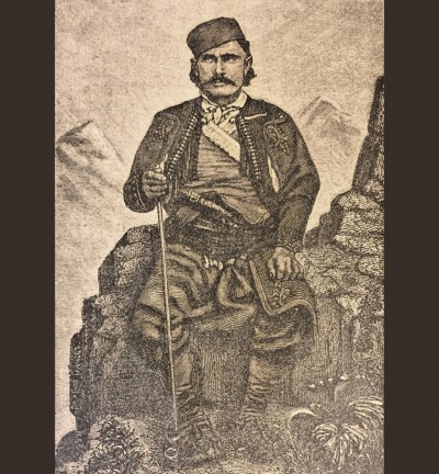 Harambaša Stojan Kovačević, slika objavljena 1908.