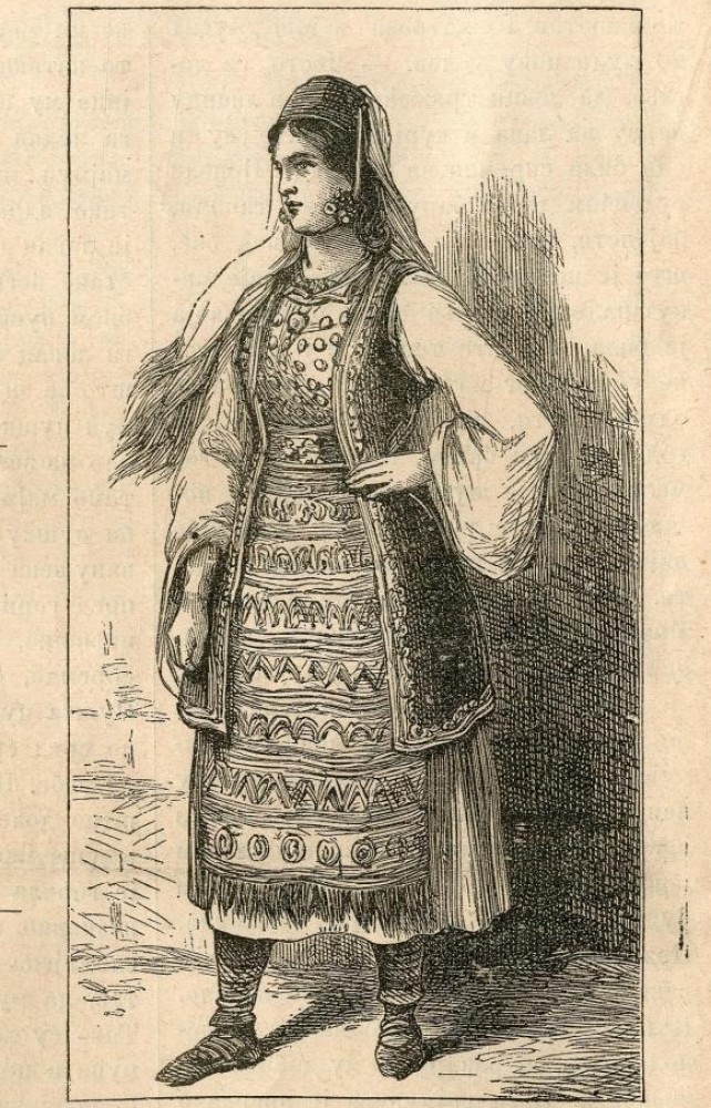 Hercegovka : crtež iz Nevena za 1882.