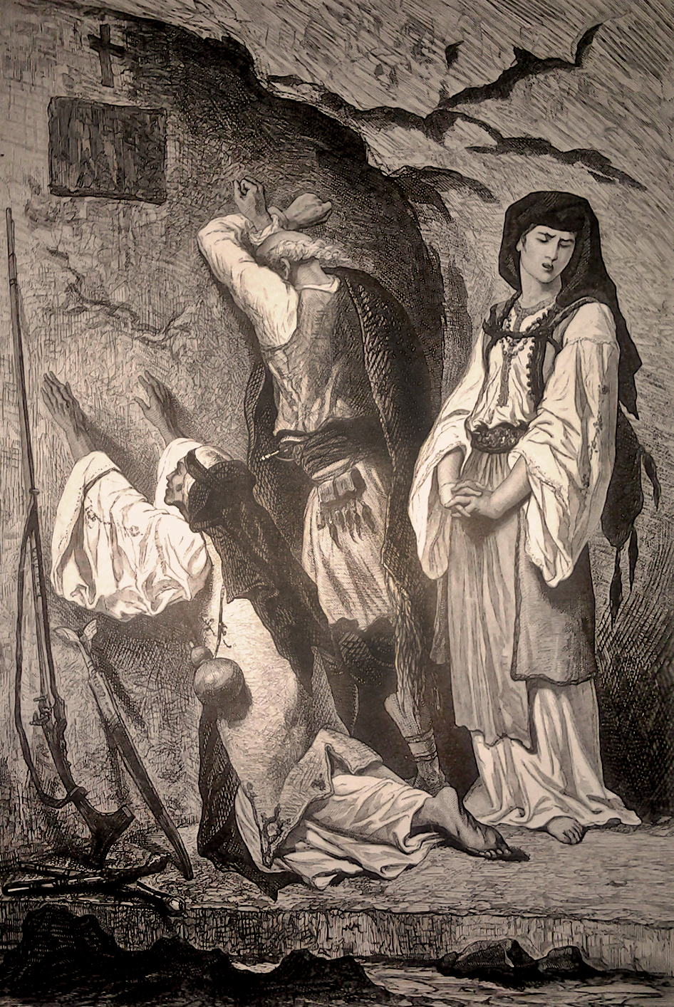 Molitva i oplakivanje mrtvih u Crnoj Gori (1876)