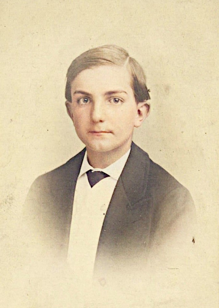 Milan Obrenović, portret iz mladosti (retuširana)
