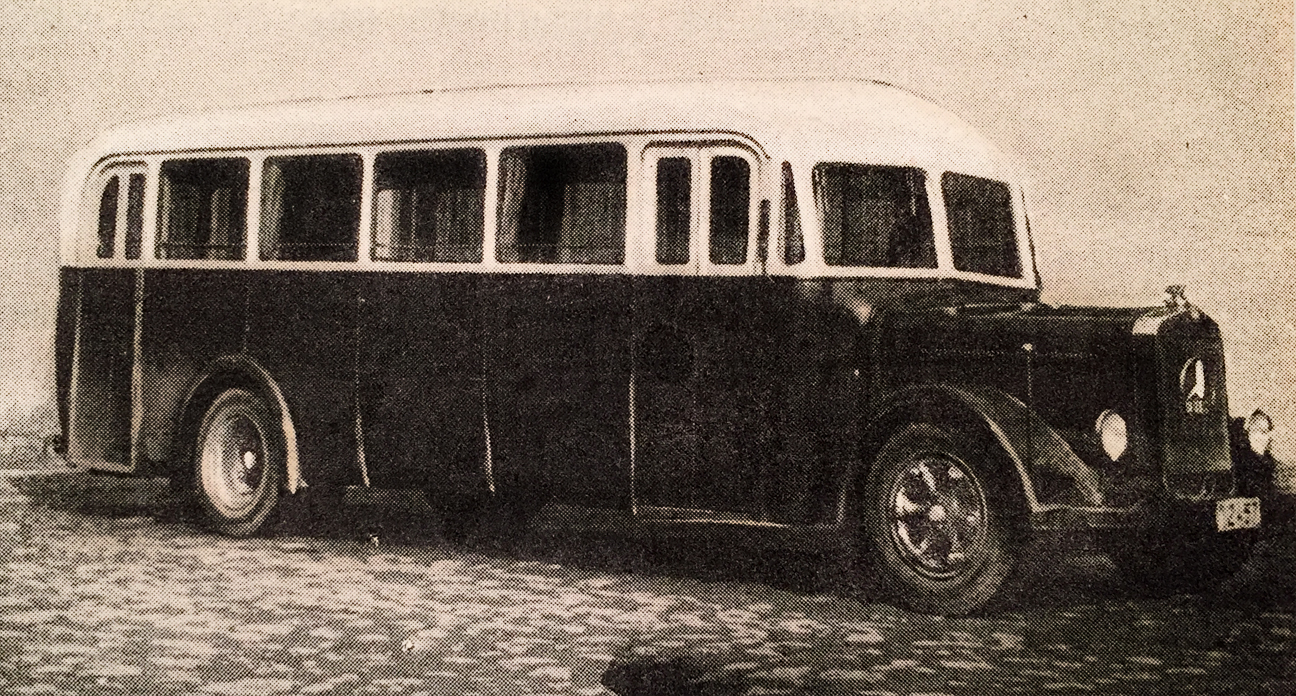 Novi dizel Mercedes autobus koji je krajem 30-tih godina vozio beogradskim ulicama
