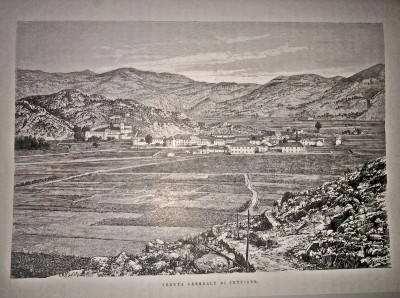 Pogled na Cetinje 1883.