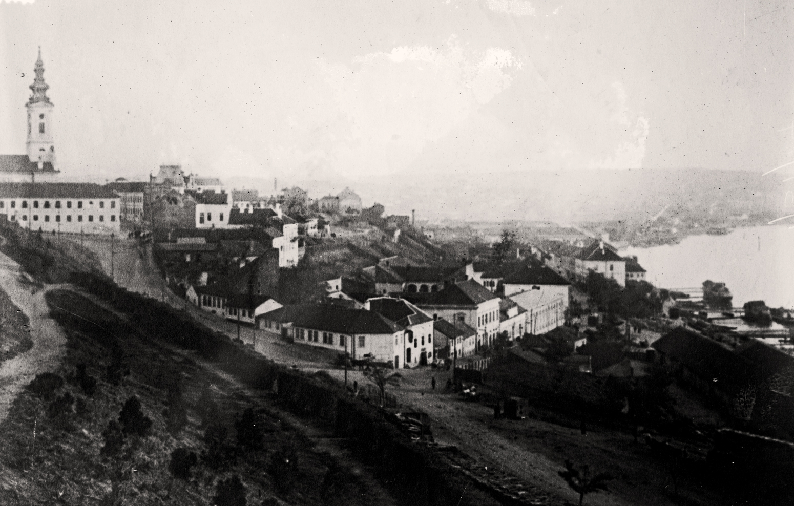 Pogled s Kalemegdana 1910. godine, Beograd (HQ)