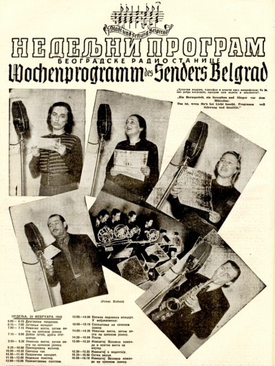 Senders Belgrade : Nemački okupacioni Radio Beograd 1942.