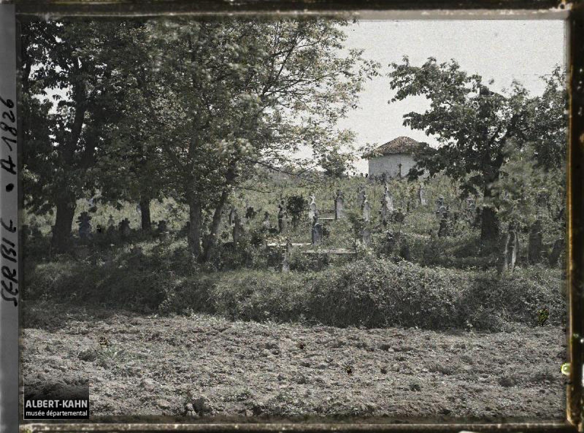 Seosko groblje u okolini grada Kruševca 1913. g.