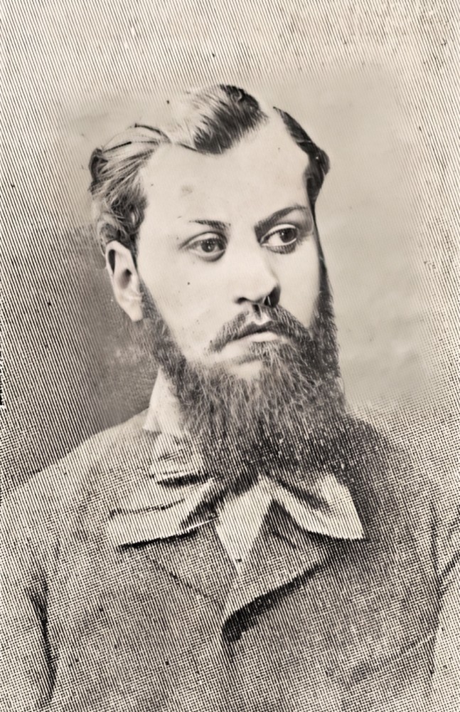 Stojan Protić 1881. godine (restaurirana slika iz novina)
