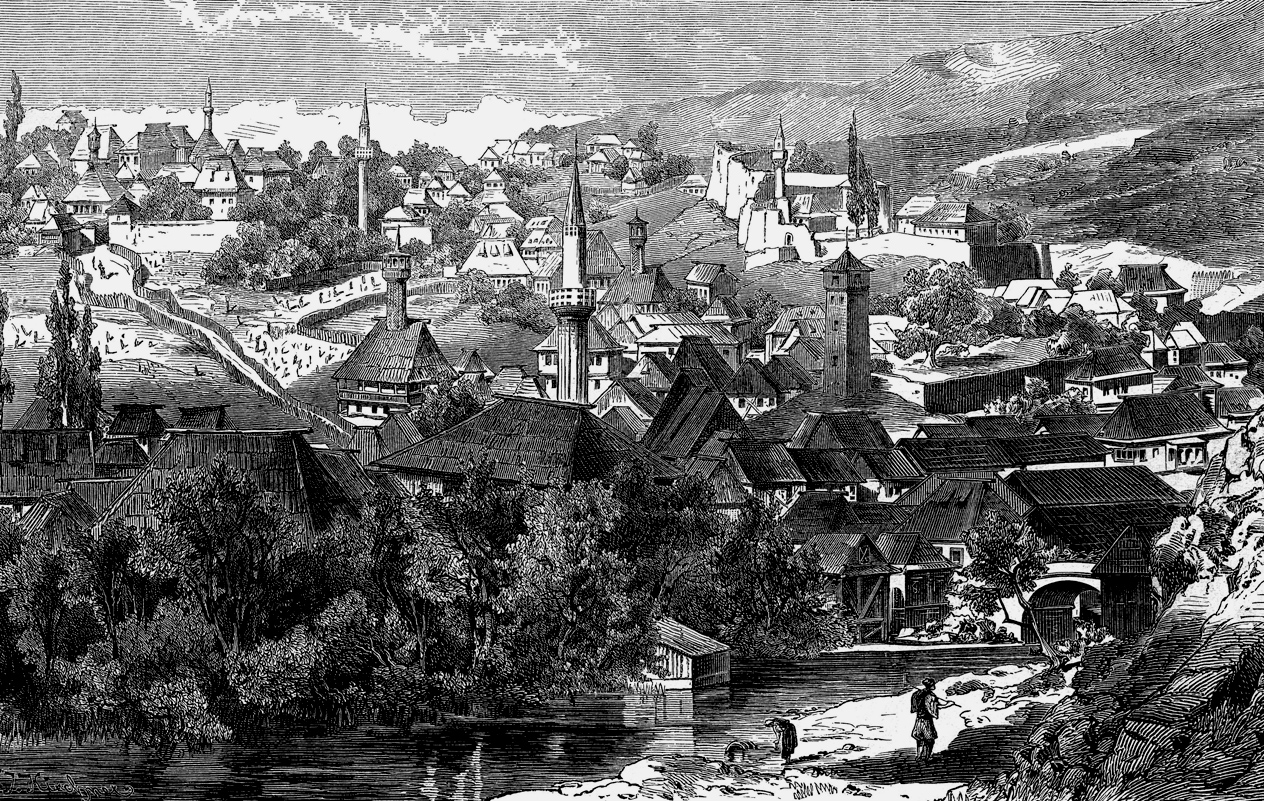 Travnik, grad u Bosni : gravira iz druge polovine XIX veka