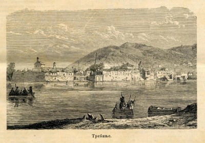 Trebinje, Hercegovina. Ilustracija iz 1874.