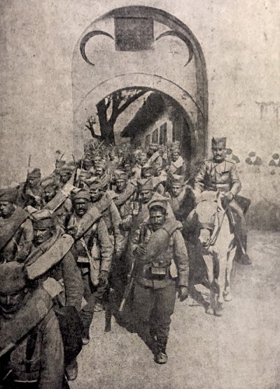 Ulazak srpske vojske u Skoplje 13. avgusta 1912. godine
