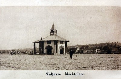 Pijaca u Valjevu oko 1920. godine