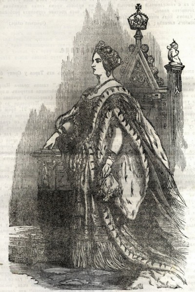 Viktorija, engleska kraljica. Ilustr. iz 1856. god.