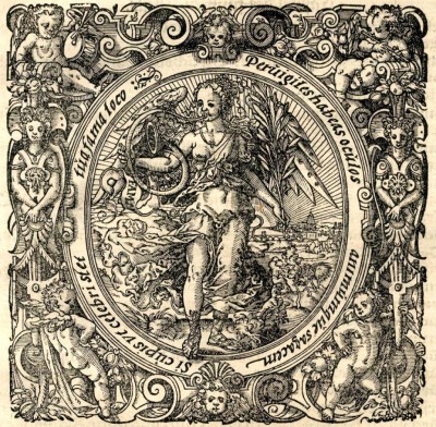 Vinjeta iz nemačke knjige XVI veka