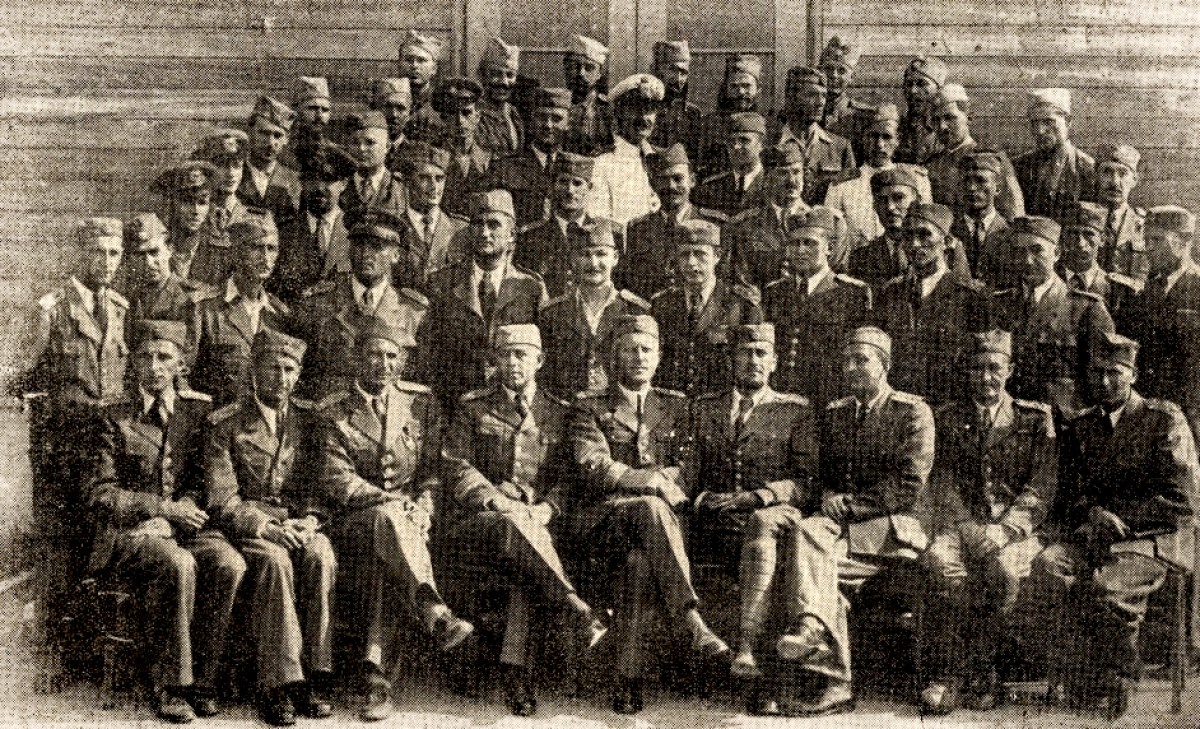 Srpski oficiri u zarobljeništvu. Nepoznati logor u Nemačkoj 1942