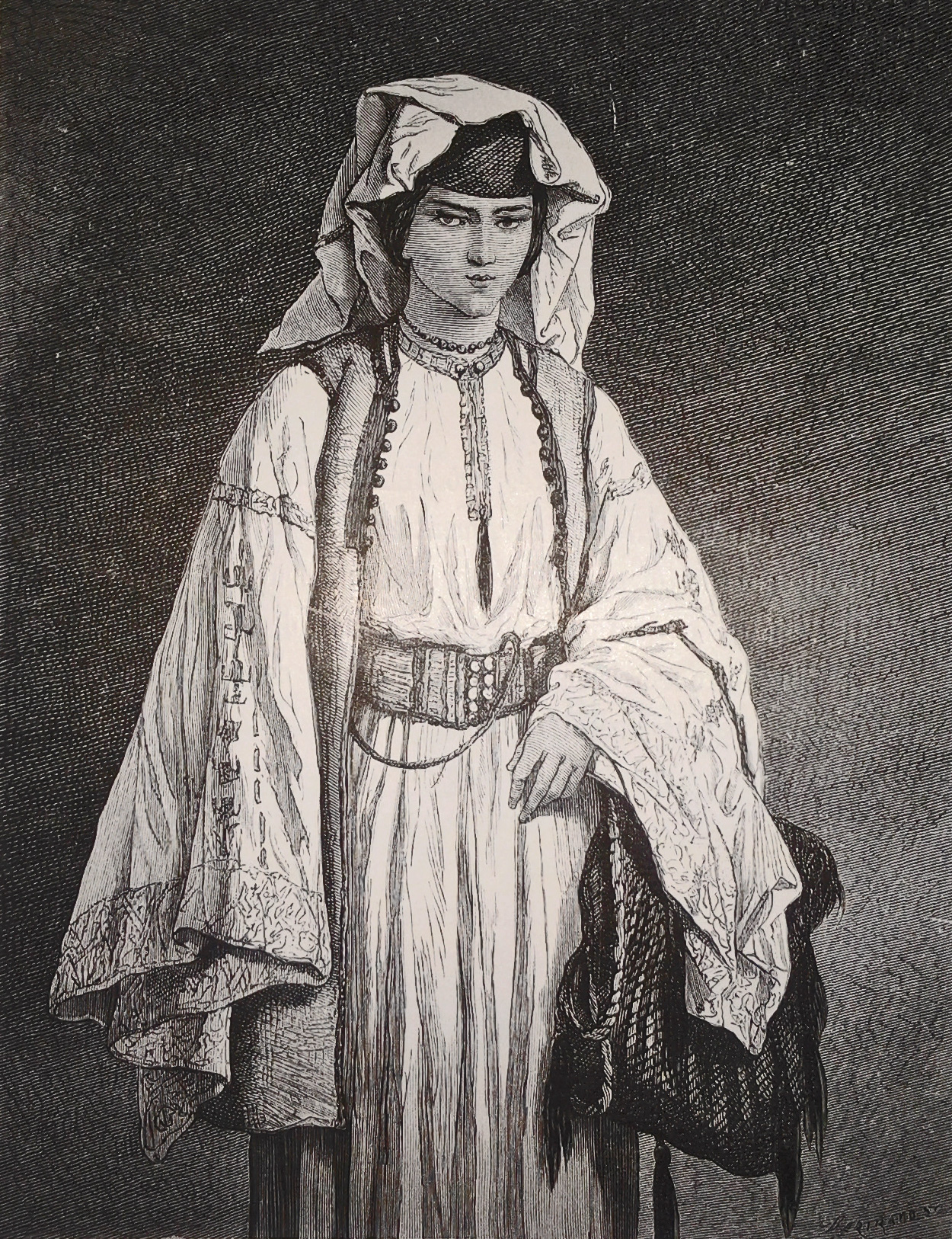 Žena iz Brda, Crna Gora (1876)